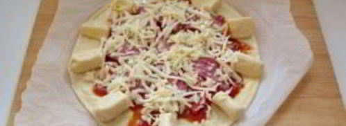 пицца с сырными булочками. Шаг 14