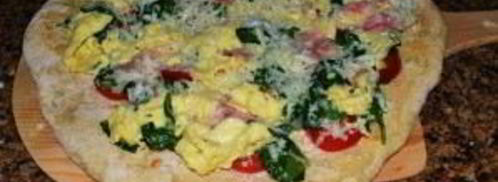 пицца с сыром и ветчиной. Шаг 4