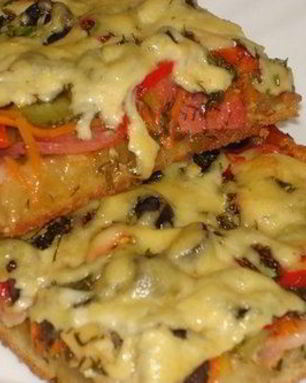 Пицца в мультиварке по-домашнему