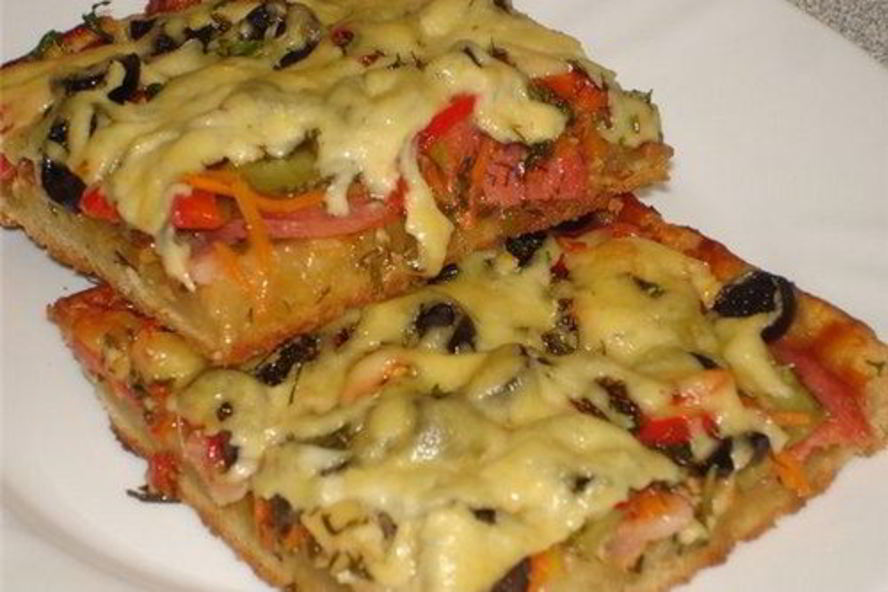 Рецепт пиццы в мультиварке по-домашнему