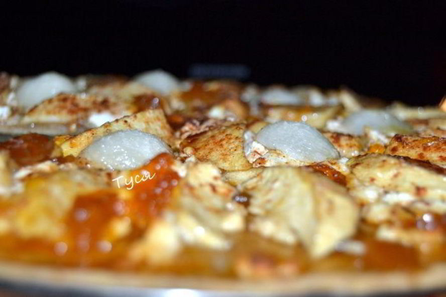 Рецепт сладкой пиццы