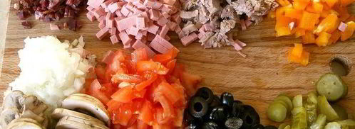 солнечная пицца. Шаг 3