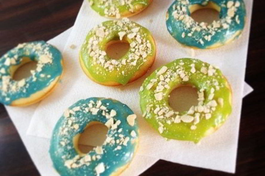 Рецепт американских пончиков с шоколадной глазурью