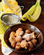 Банановые пончики