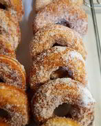 Бисквитные пончики