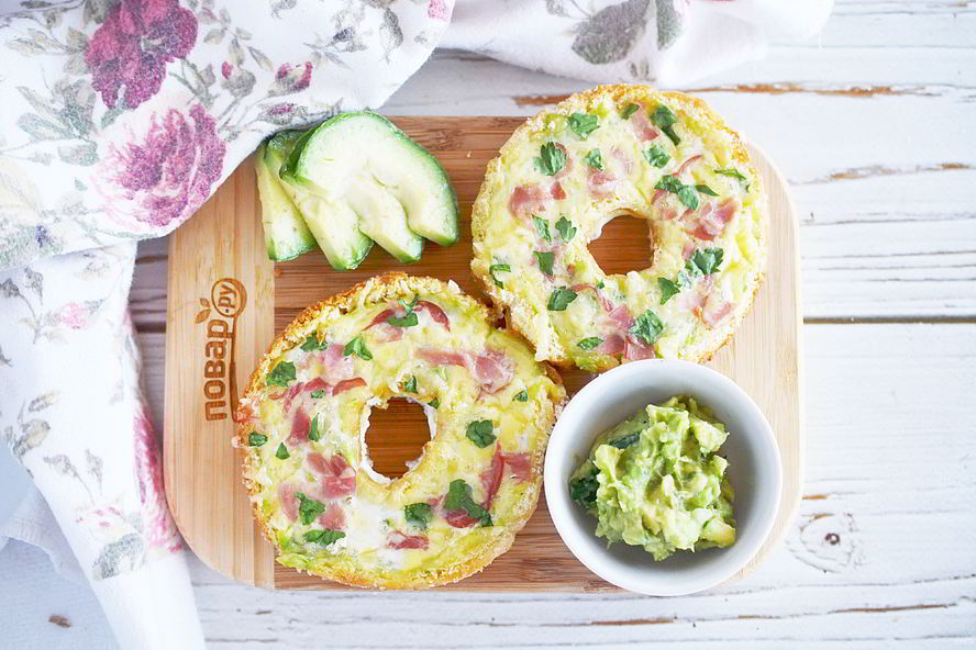 Рецепт фаршированных пончиков на завтрак