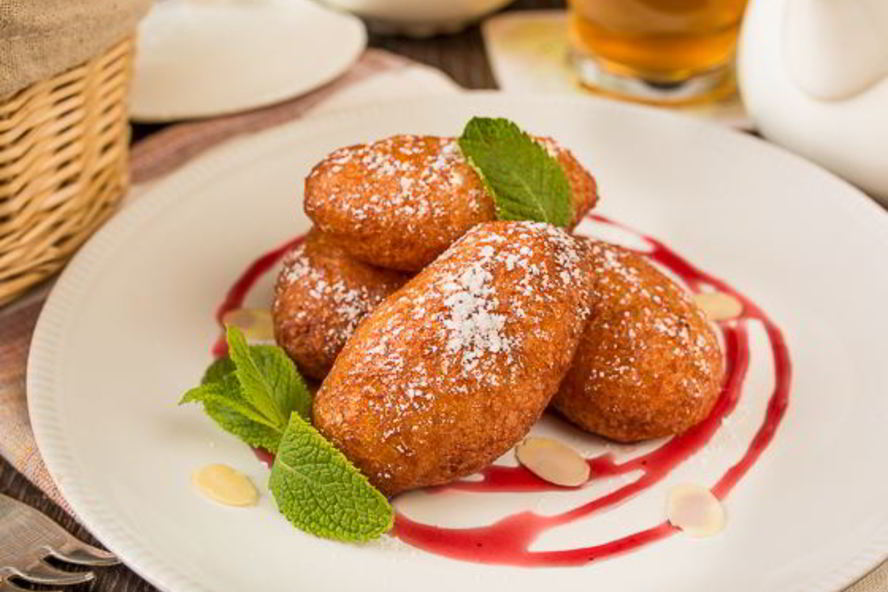 Рецепт маминых творожных пончиков