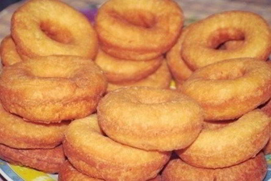 Рецепт очень вкусных твороженных пончиков