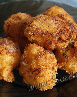 Пивные пончики с грушей