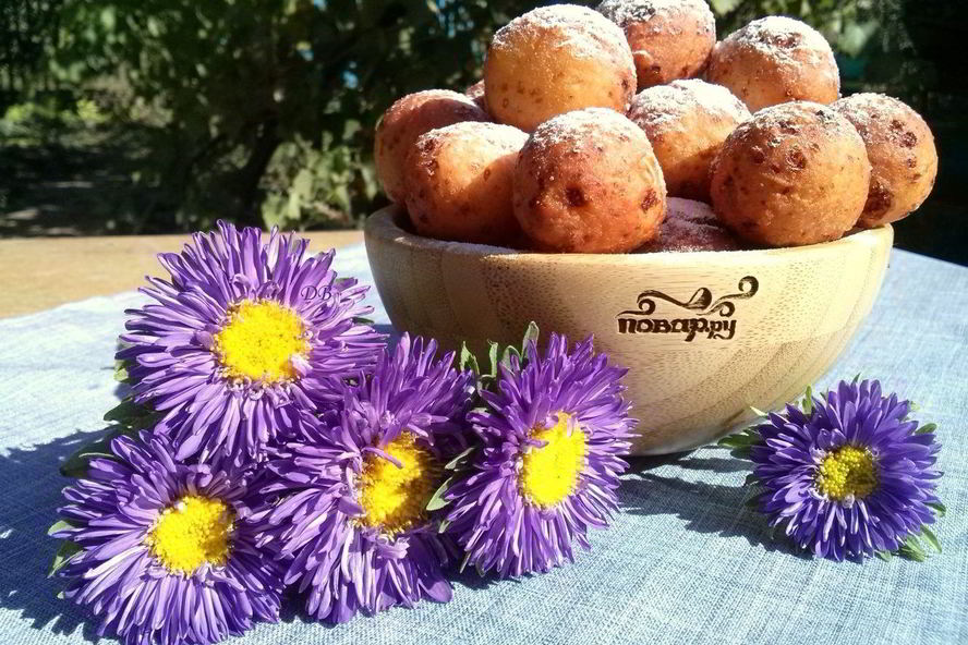 Рецепт пончиков из творога