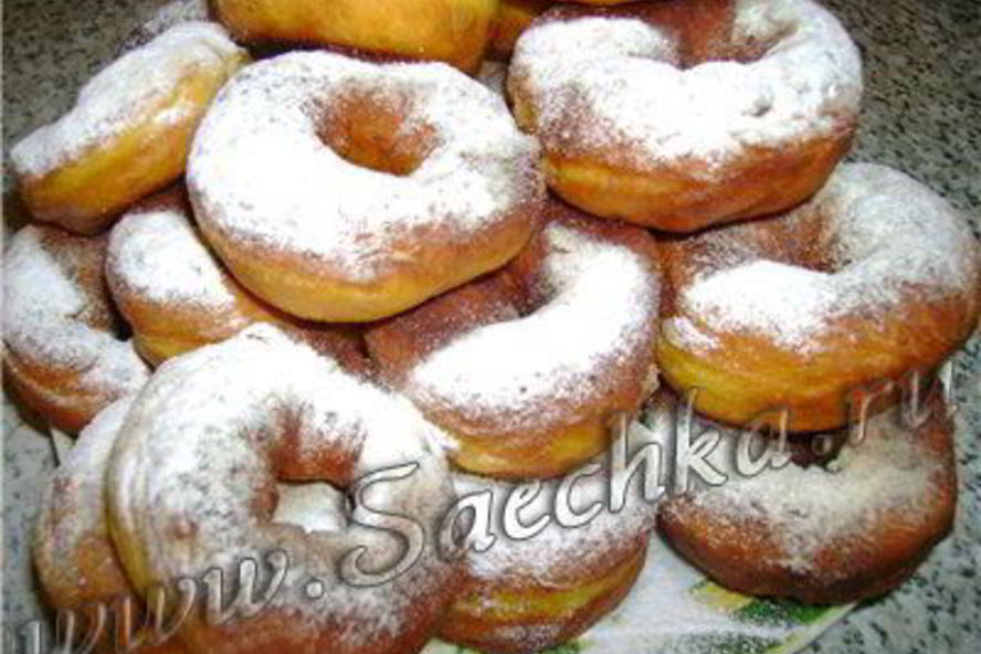 Рецепт пончиков из тыквы