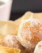 Пончики на молоке без дрожжей