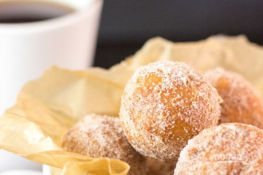 Рецепт пончиков на молоке без дрожжей