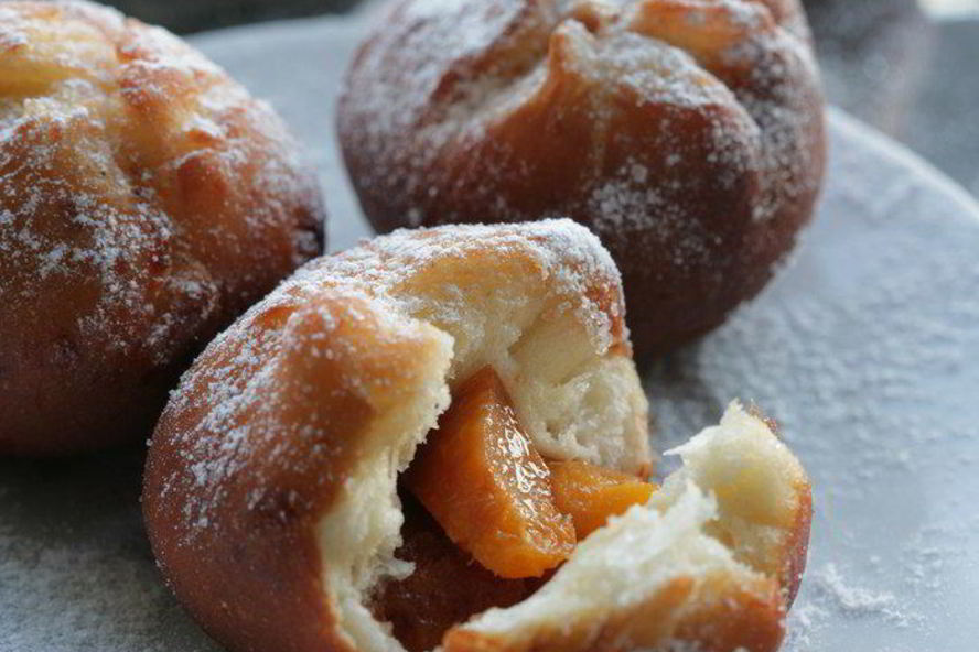 Рецепт пончиков с абрикосами