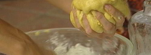 пончики с абрикосами. Шаг 4