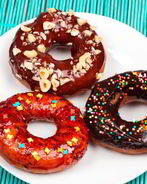 Пончики с глазурью