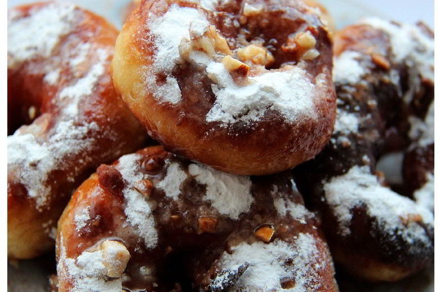 Рецепт пончиков с шоколадом