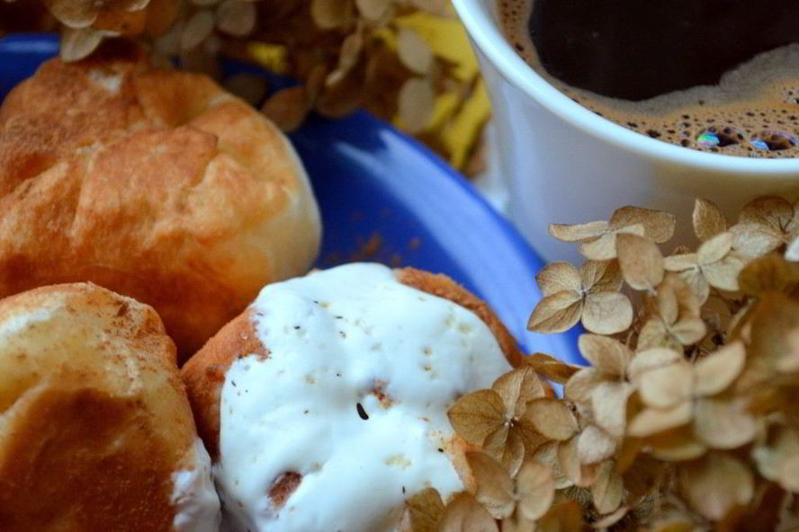 Рецепт пончиков с творогом