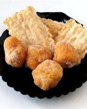 Пончики с ванилью