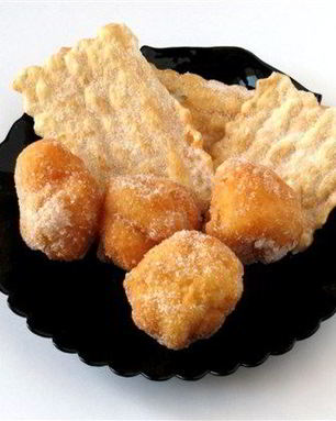 Пончики с ванилью