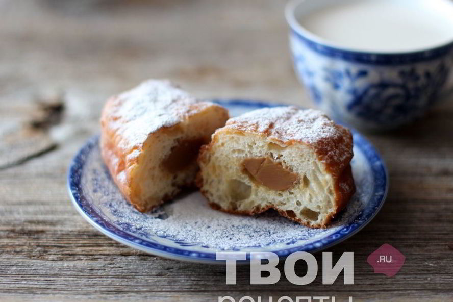 Рецепт пончиков со сгущенкой