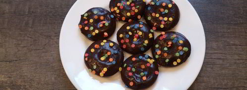 пончики в шоколадной глазури. Шаг 9