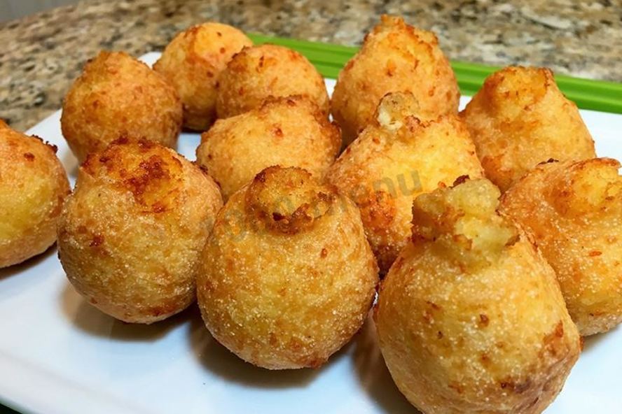 Рецепт сырных пончиков с творогом