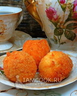 Сырные пончики