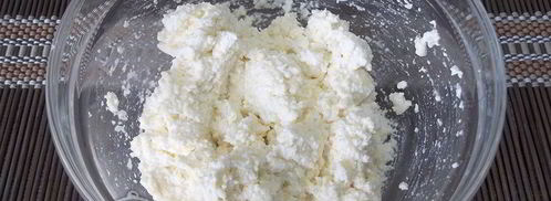 творожные пончики с шоколадом. Шаг 2