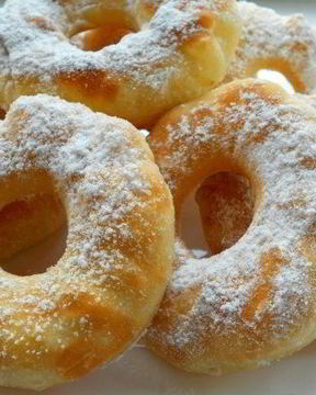 Вкусные пончики на кефире