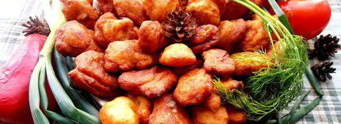 заварные картофельные пончики. Шаг 22