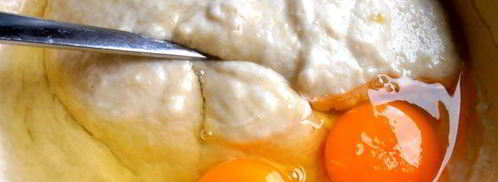 заварные картофельные пончики. Шаг 9