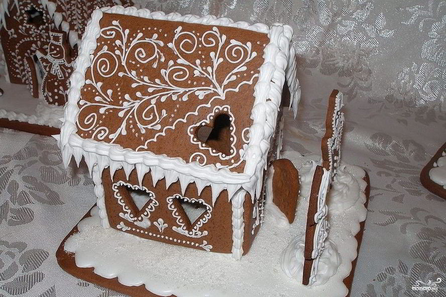 Рецепт глазури для пряничного домика
