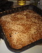 Коврижка постная фруктово-ореховая