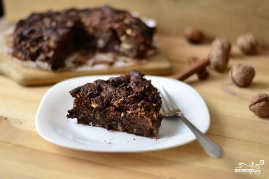 Рецепт коврижки с орехами