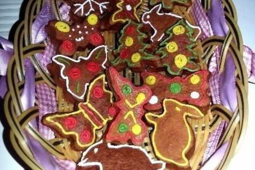 Рецепт новогодних пряников козули