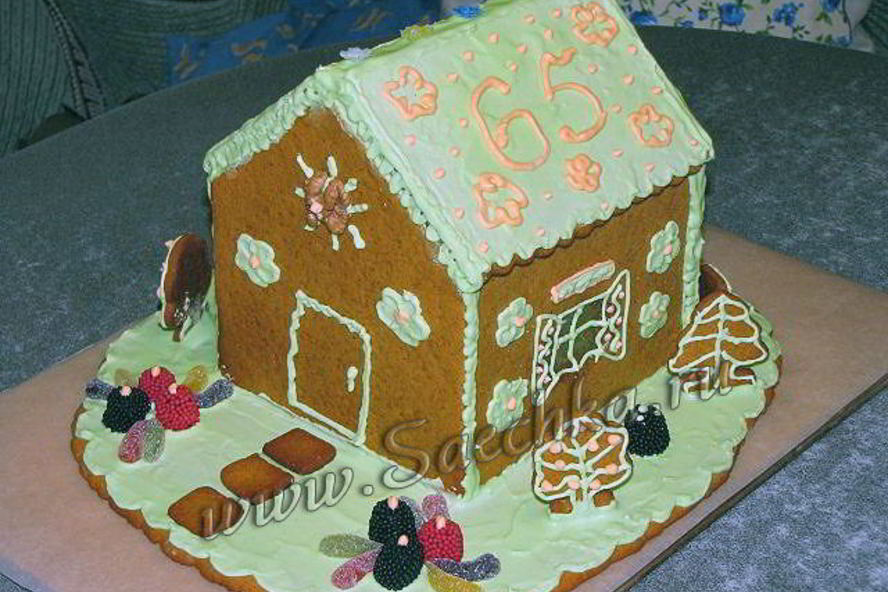 Рецепт новогоднего пряничного домика