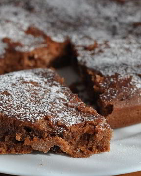 Постная коврижка с какао