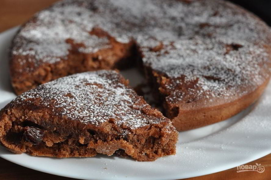 Рецепт постной коврижки с какао