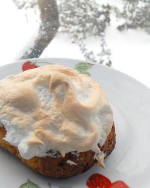 Пряники имбирные с меренгой