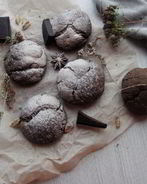 Шоколадно-ореховые пряники