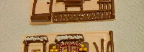 шоколадно-пряничный домик. Шаг 9