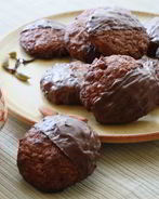 Шоколадные пряники с цукатами