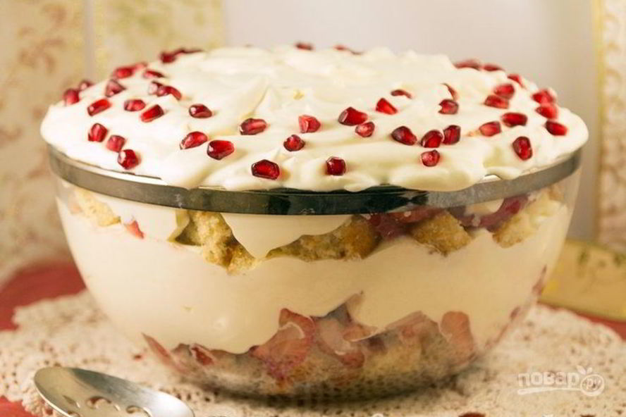 Рецепт трайфла из коврижки