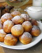 Пышки на кефире, жаренные на сковороде