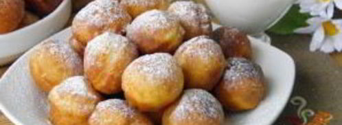 пышки на кефире, жаренные на сковороде. Шаг 9