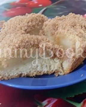 Французкая шарлотка с крошками