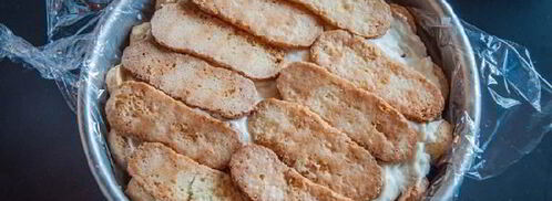 французская клубничная шарлотка. Шаг 12