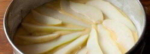 грушевая шарлотка. Шаг 5