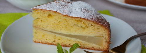 грушевая шарлотка. Шаг 7